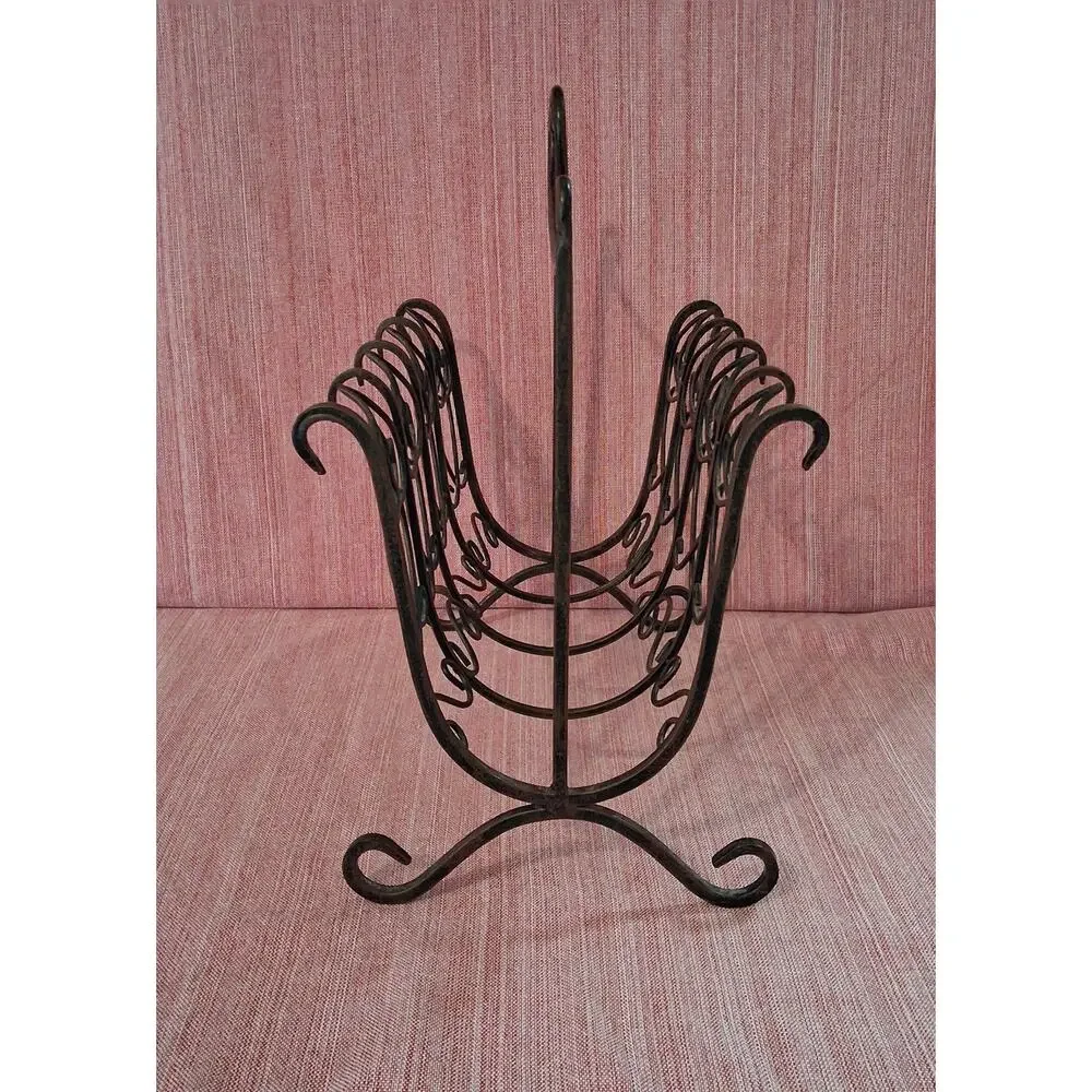 Southern Living at Home Magazine Rack Davistown Wrought Iron